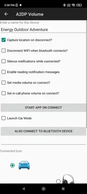 A2DP Volume android App screenshot 5